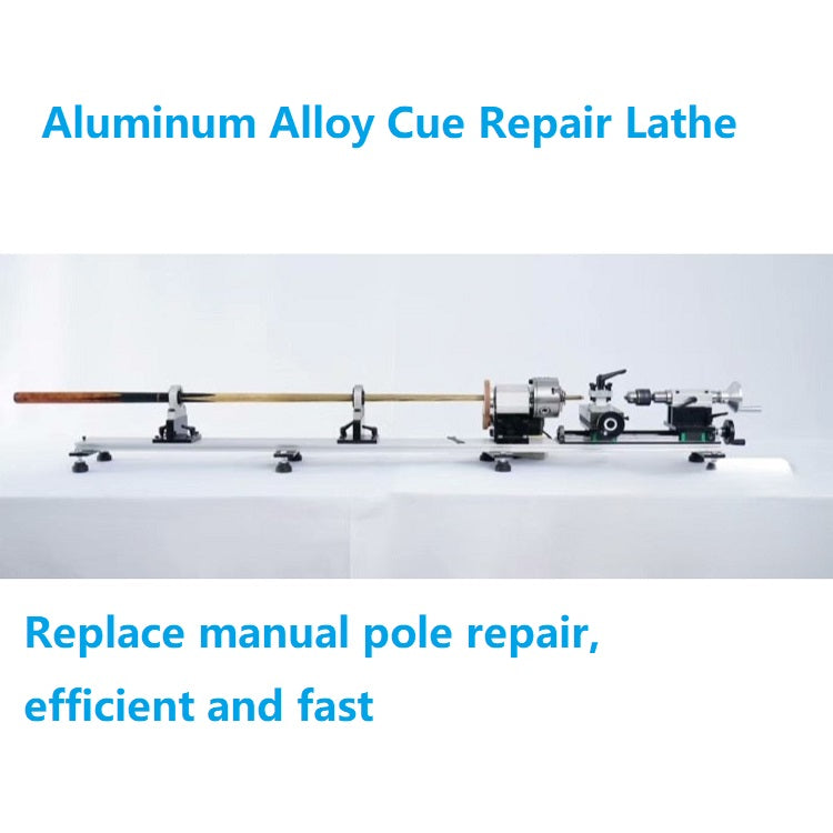 Aluminum alloy single head cue repair lathe, billiard cue repair lathe, billiard cue repair machine, billiard supplies