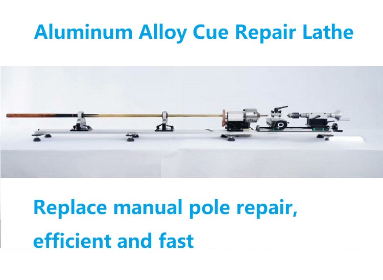 Aluminum alloy single head cue repair lathe, billiard cue repair lathe, billiard cue repair machine, billiard supplies