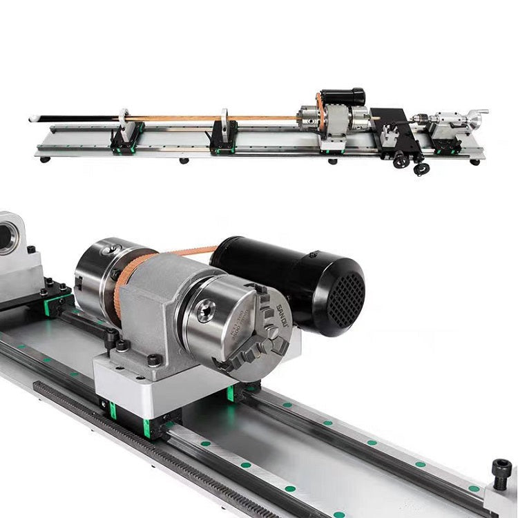 Double-head double-track cue lathe, billiard cue repair machine, billiard rod machine tool, billiard cue repair lathe, billiard supplies